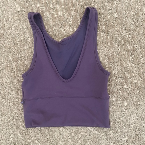 Lululemon Grape Thistle Power Pivot Tank (size 4) - Picture 3 of 4